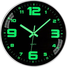 12" Wall Clock With Luminous