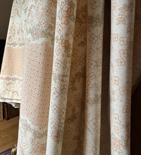 Vintage floral double duvet