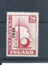 Iceland stamps 1940 - 1940, 20a