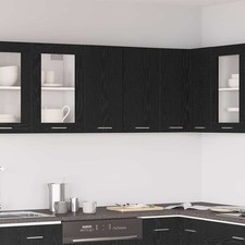 Hanging Cabinet Lyon Black Oak