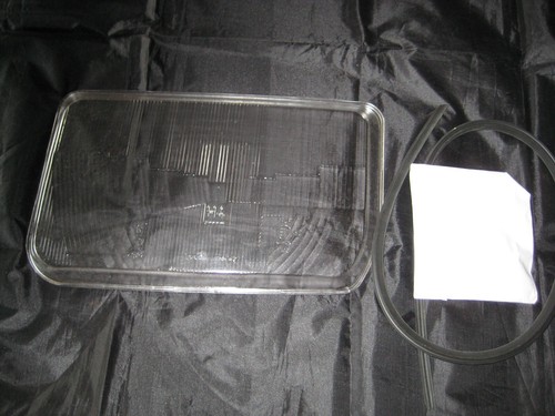 Headlamp lens glass for - lh,