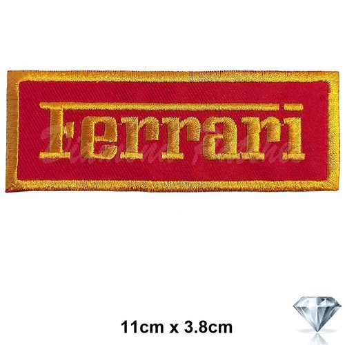 Ferrari embroidery patch - , iron