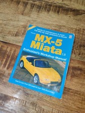 Mazda MX-5 Miata 1.8 Enthusiast's Workshop Manual - Pete Shoemark Paperback/Used