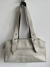 Joshua Taylor handbag beige leather shoulder bag