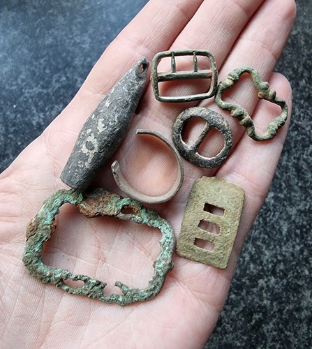 Metal detecting finds antique - metal,