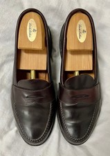 BROOKS BROTHERS SHELL CORDOVAN LOAFERS MADE BY ALDEN * EXTREMELY RARE * SZ 9/10