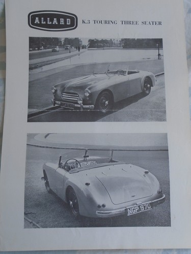 Allard touring three seater - touring,