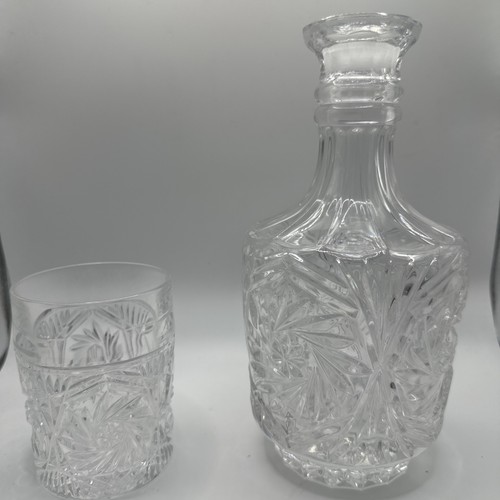 Vintage cut crystal - cut, whiskey