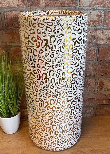 Gold animal print ceramic - animal,