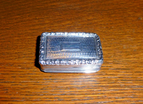 Antique silver vinaigrette - antique,