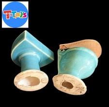 VINTAGE DOLLS HOUSE PORCELEIN BATHROOM SET, BASIN, TOILET 