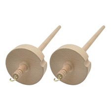 2Pcs Drop Spindle for  Wool