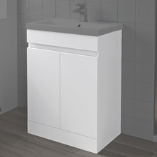 600mm bathroom vanity unit - bathroom,