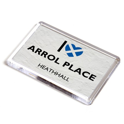 Fridge magnet love arrol - fridge,