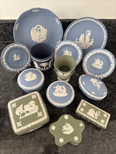 Wedgwood jasperware pieces - jasperware, 13