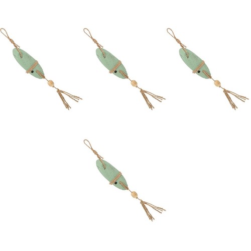 Beach theme wooden fish wall - beach,