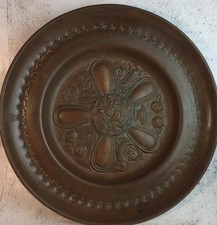 Vintage Copper Charger Platter