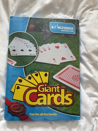 Jumbo playing cards brand new - cards,