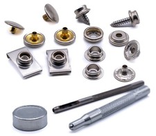 Press snap fastener cap stud socket post DOT brand poppers boat cover canopy