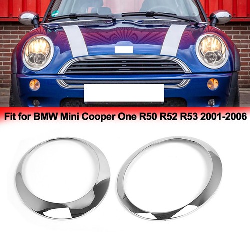 Chrome car headlight frame - chrome,