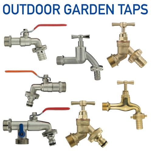 Outdoor garden watering - watering, taps