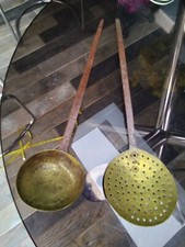 2 x Vintage French COPPER