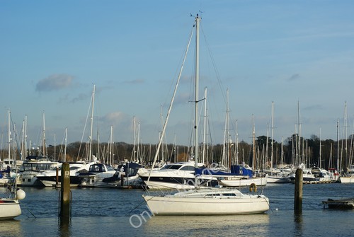 Photo 6x4 boats bursledon - at,