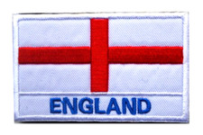 St George Official VELCRO® Flag Patch Embroidered Badge Travel Backpack England