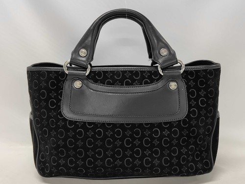 Celine suede handbag 7538 - suede,