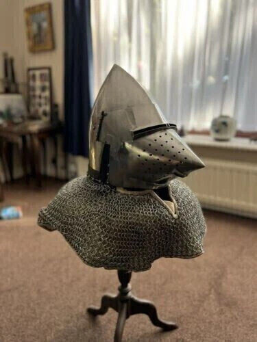 Silver medieval knight pig - silver,
