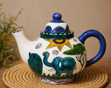 Penzo Zimbabwe Zebra Teapot