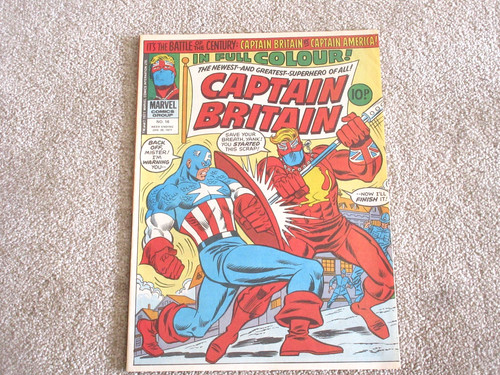 Captain britain marvel - captain,