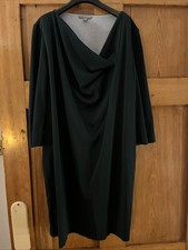 Cos Green Shift Dress Size M