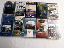 Job Lot of  10 x VHS Steam