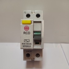 Wylex 63A 240V 30mA 2 Pole RCD (WRS63/2)