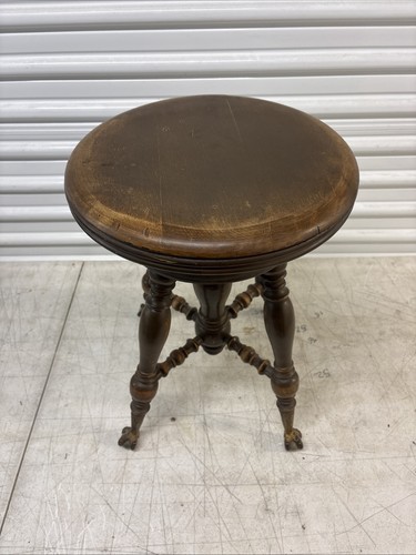 Antique oak victorian - oak, swivel