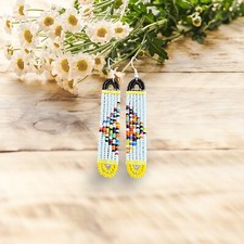 African Maasai White Multi