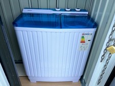 Twin Tube 7.5KG Washing Machine+3KG Spin Dryer For Camping Or Caravan BRAND NEW