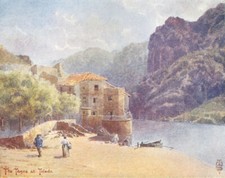 SPAIN. Toledo. Gorge of Tagus