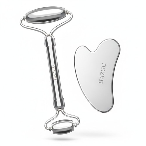 Stainless steel gua sha - steel,