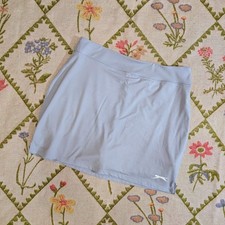 Slazenger Light Blue Stretchy Sports Skort Tennis 12 Activewear