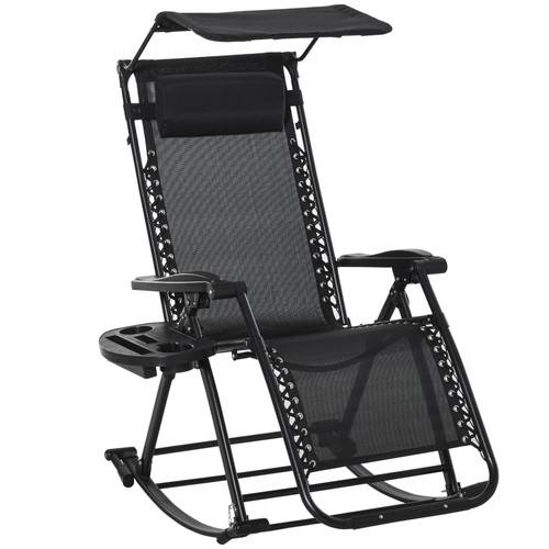 Outsunny folding recliner - outsunny,