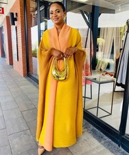 Mustard Yellow Kimono with Belt One Size Fits All Women