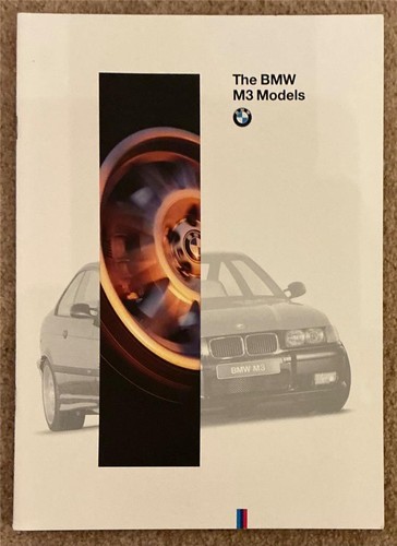 Bmw car sales brochure - brochure, 1995