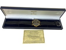 Brooks & Bentley Pride of England Swiss Made Watch Black Gold Dial