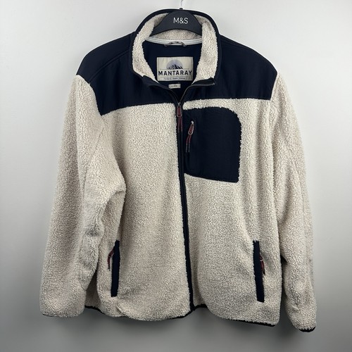Mantaray cream sherpa teddy - mantaray,