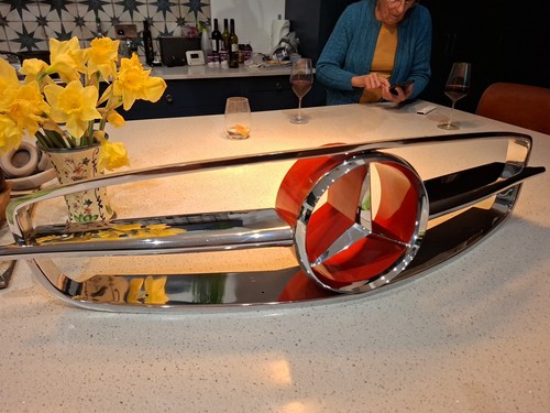 Mercedes 190sl front grill - front,