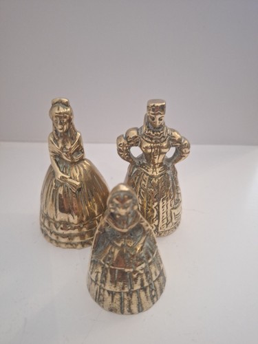 Vintage brass novelty lady - ,
