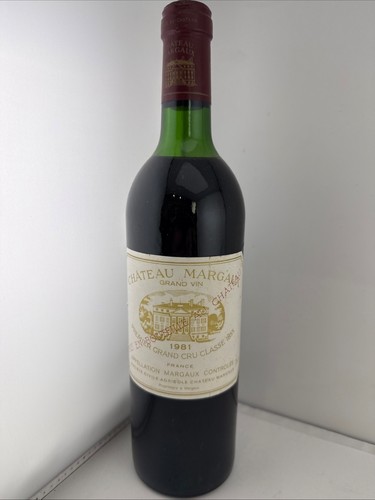 Château margaux 1981 - château, premier