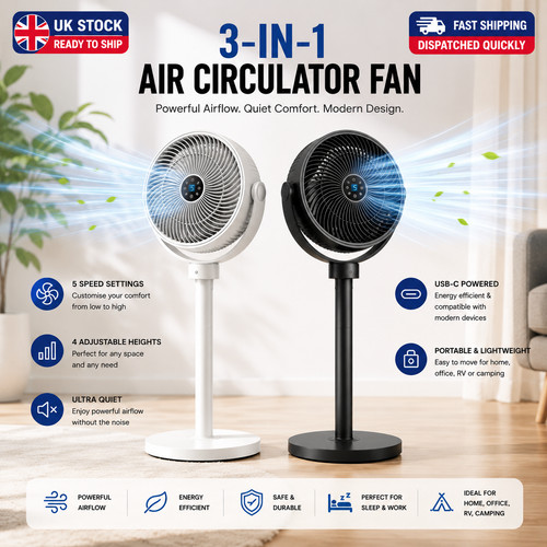 Pedestal fan free standing - 16",